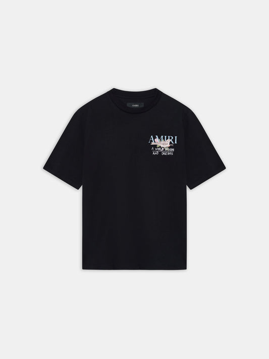 Hope And Dreams Oversized Tee - Black | Amiri Affordable
