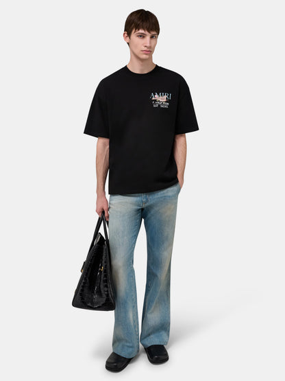 Hope And Dreams Oversized Tee - Black | Amiri Affordable