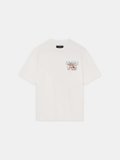Hope And Dreams Oversized Tee - Alabaster | Amiri Great Deal