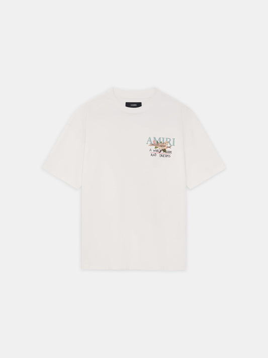 Hope And Dreams Oversized Tee - Alabaster | Amiri Great Deal