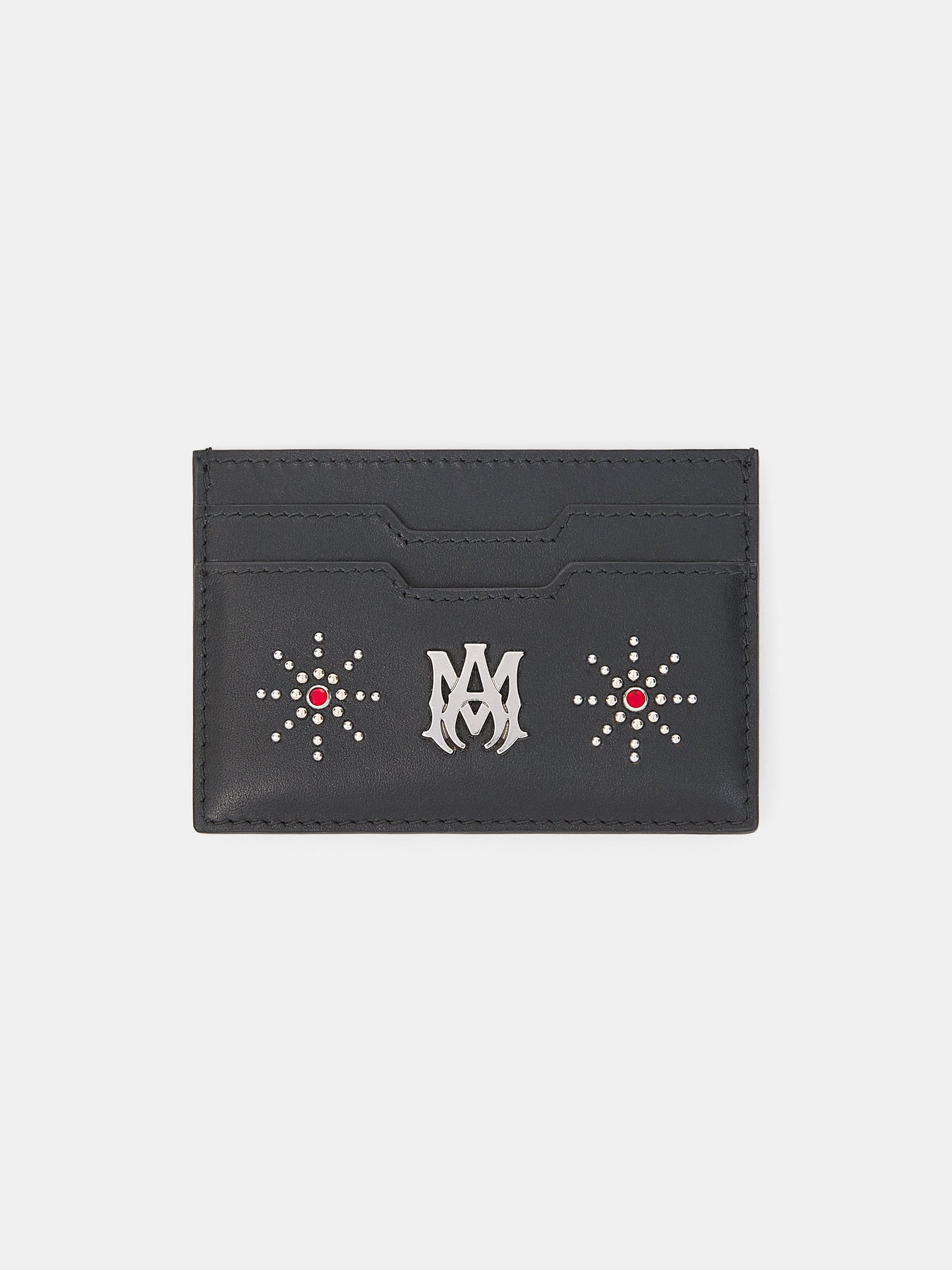 Ma Stud Card Holder - Black | Amiri Popular Choice