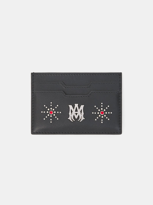 Ma Stud Card Holder - Black | Amiri Popular Choice