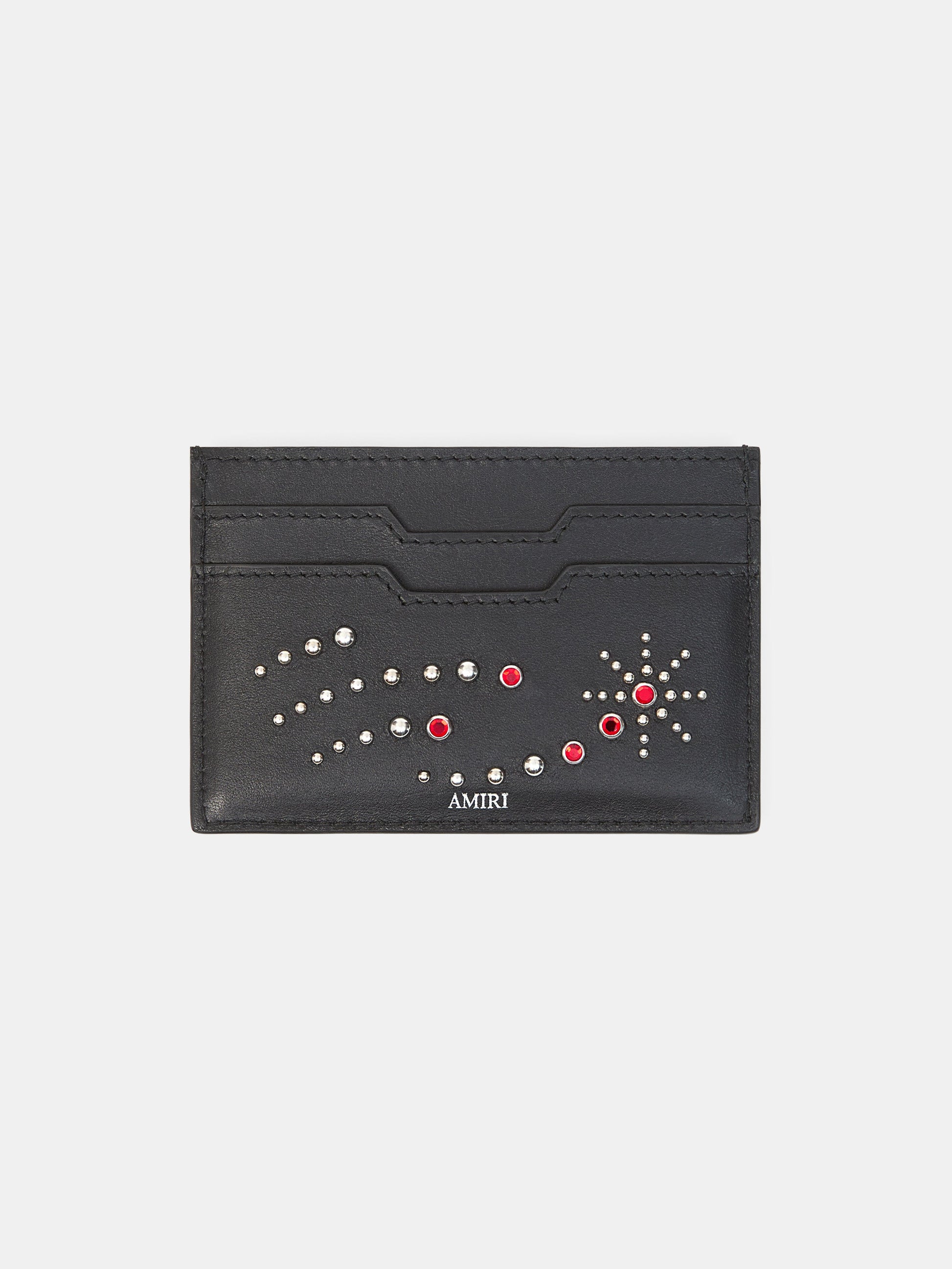 Ma Stud Card Holder - Black | Amiri Popular Choice