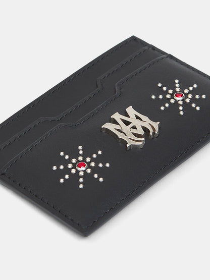 Ma Stud Card Holder - Black | Amiri Popular Choice