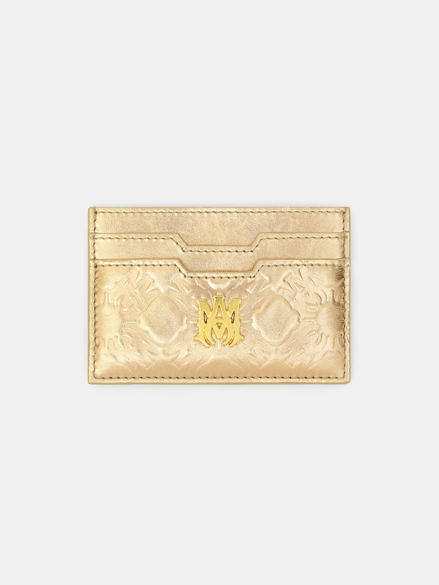 Ma Quad Foil Card Holder - Champagne | Amiri Best Seller