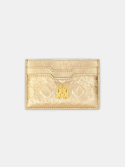 Ma Quad Foil Card Holder - Champagne | Amiri Best Seller