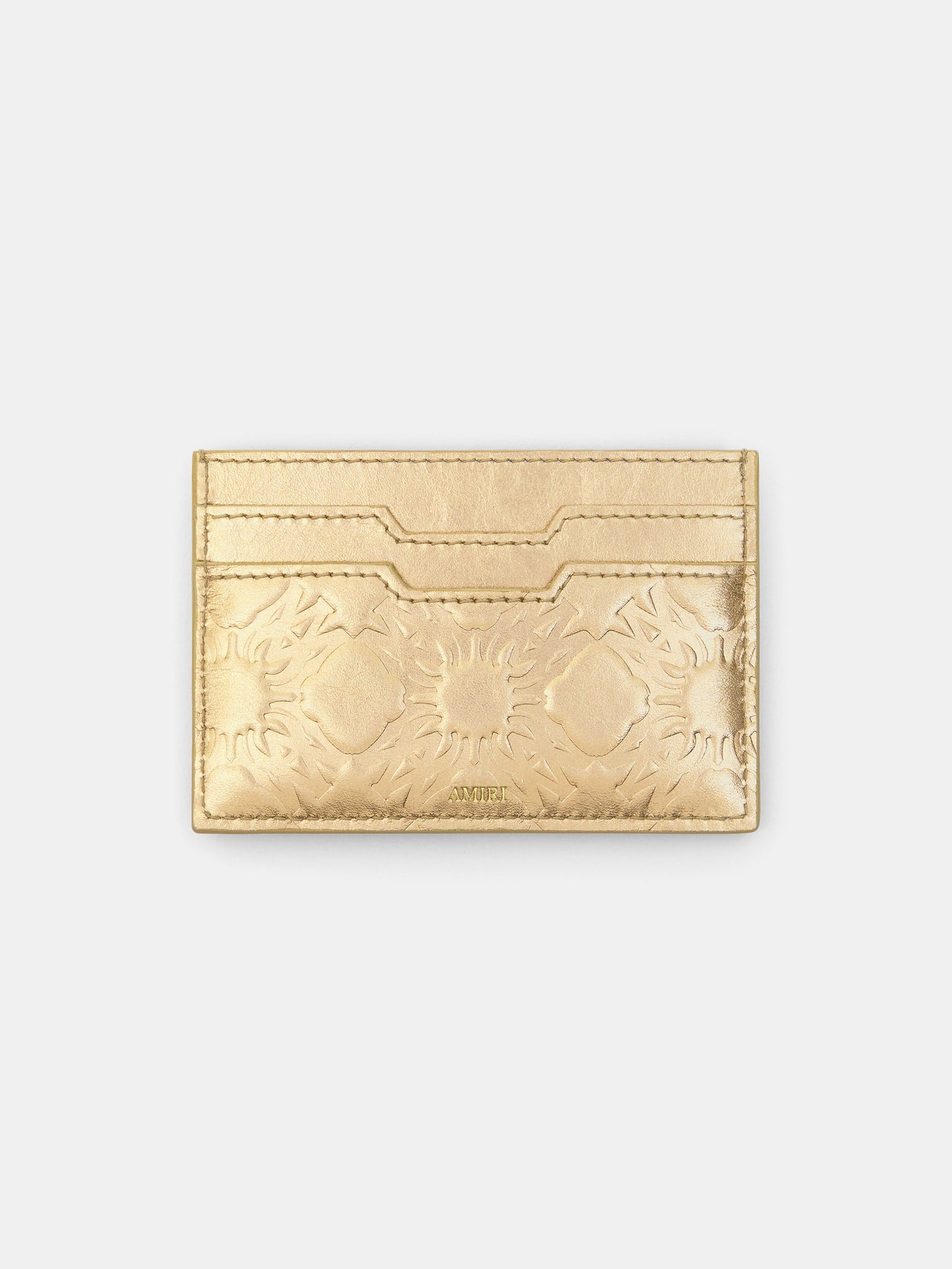 Ma Quad Foil Card Holder - Champagne | Amiri Best Seller