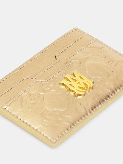 Ma Quad Foil Card Holder - Champagne | Amiri Best Seller