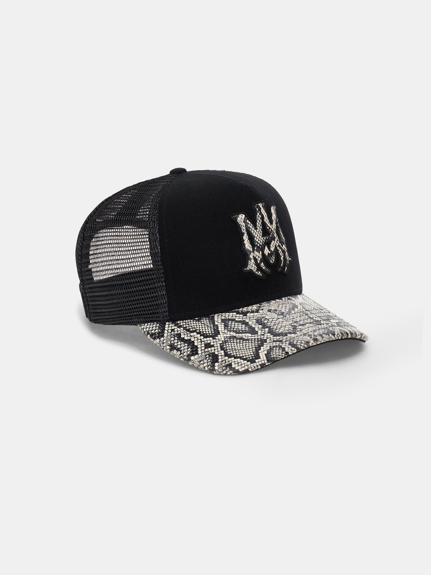 Ma Snake Trucker Hat - Black | Amiri Value