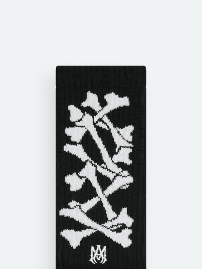 Bones Sock - Black/White | Amiri Featured