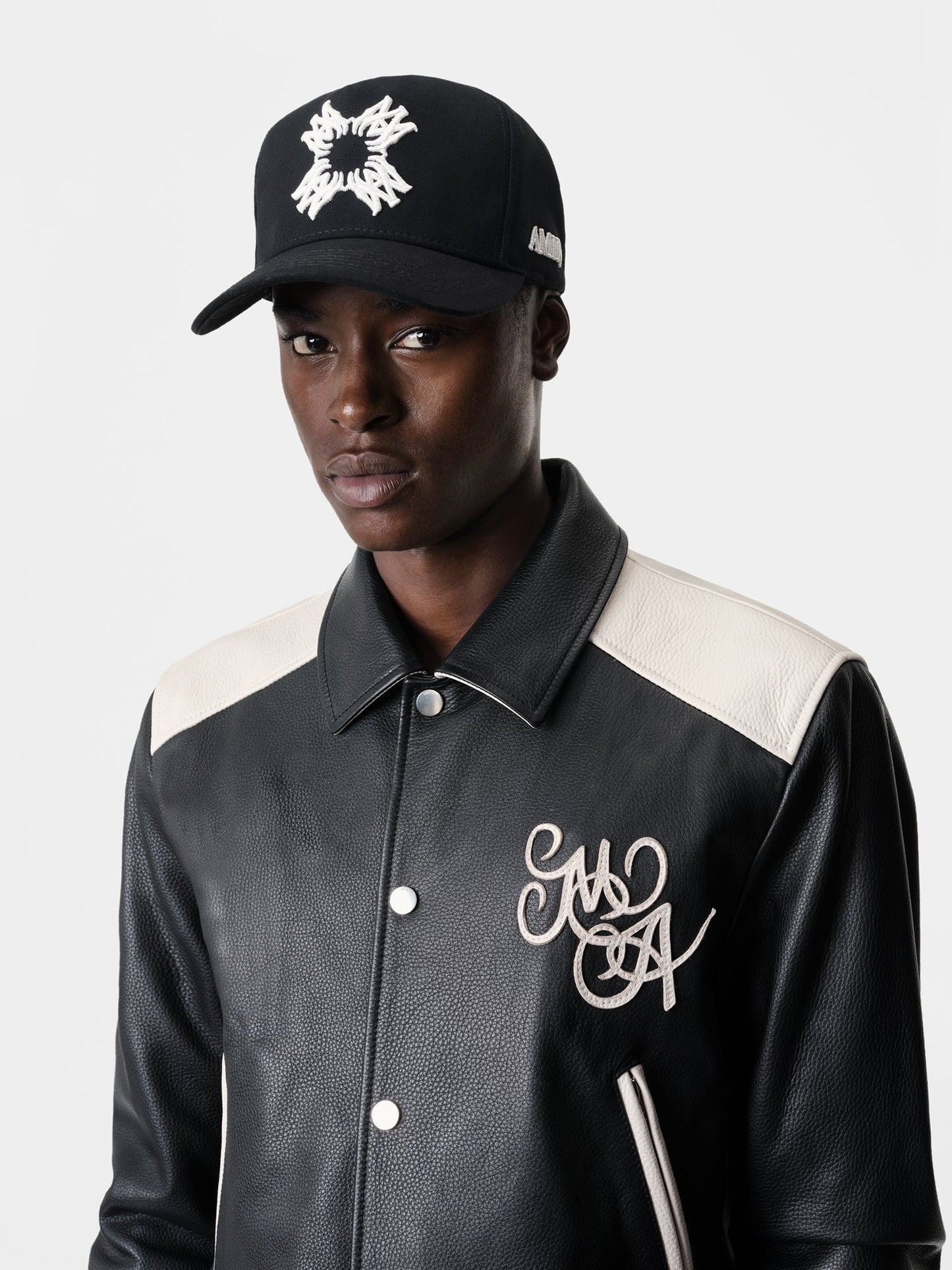 Ma Quad Canvas Hat - Black | Amiri Sale