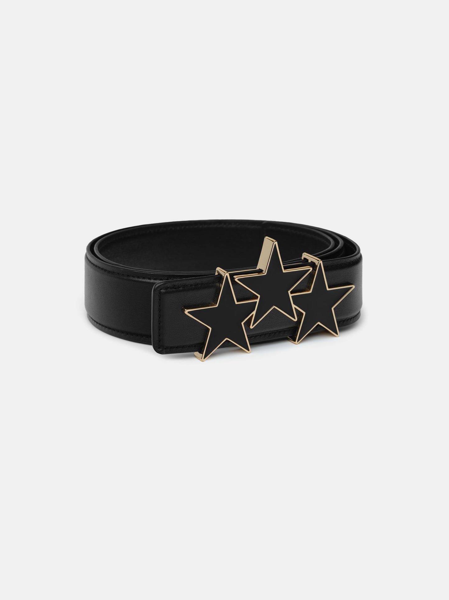 Three Star 4 Cm Belt - Black | Amiri Value