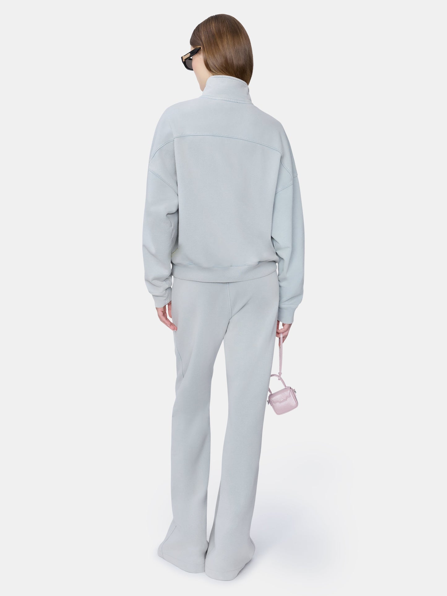 Hope And Dreams Half Zip Crew - Steel | Amiri Affordable