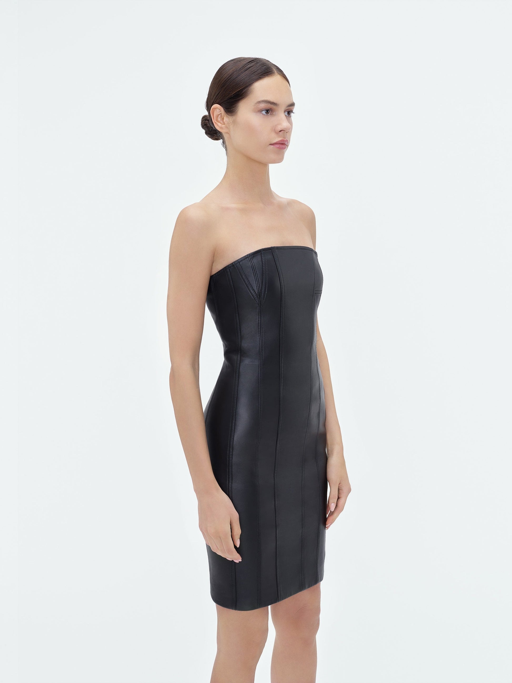 Ma Bustier Mini Dress - Black | Amiri Best Seller