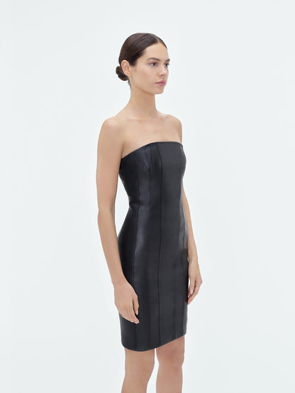 Ma Bustier Mini Dress - Black | Amiri Best Seller