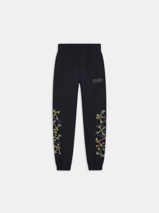 Bones Sweatpant - Black | Amiri Best Seller