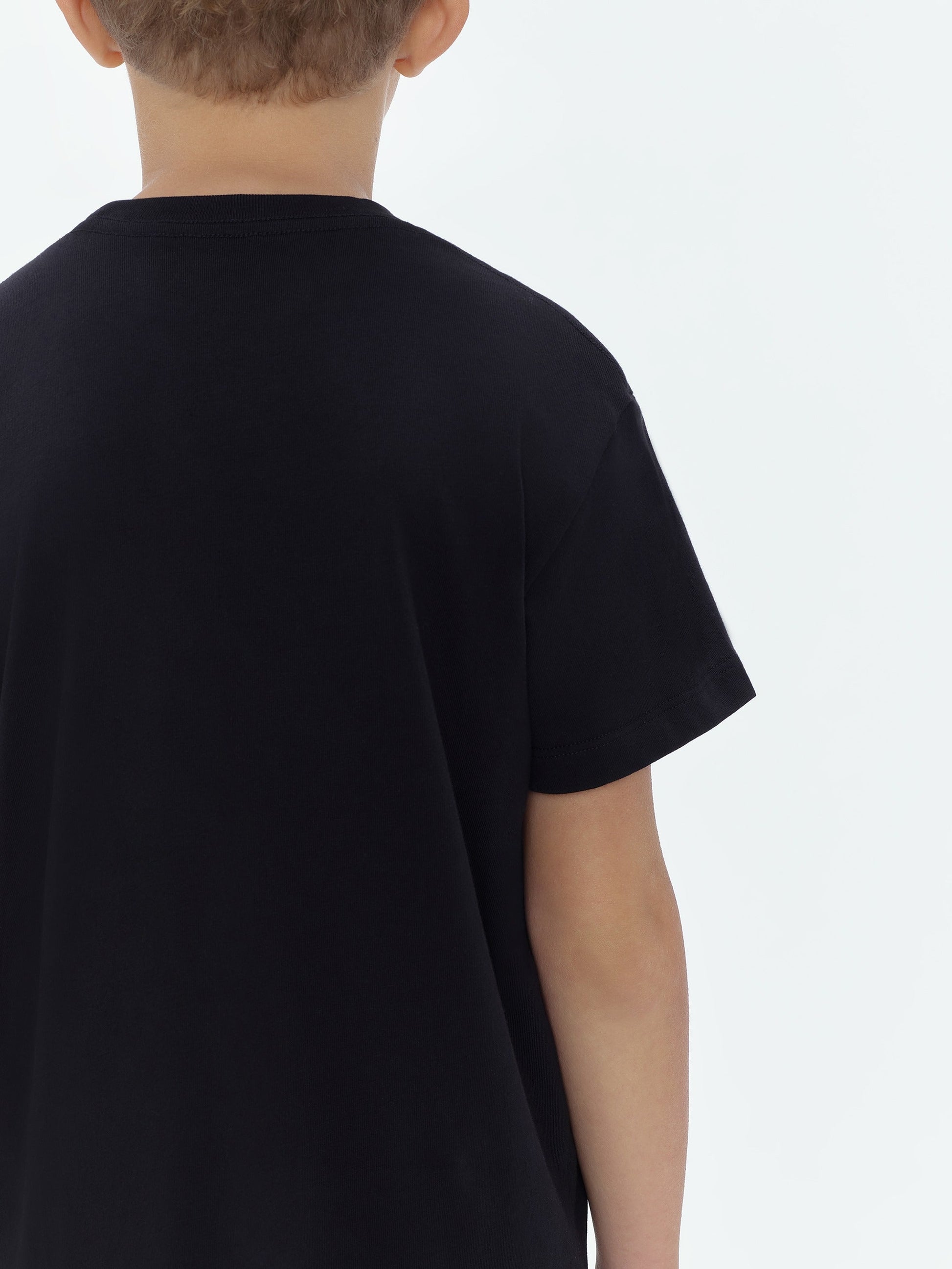 Kids - Amiri Staggered Scribble Tee - Black | Amiri Sale
