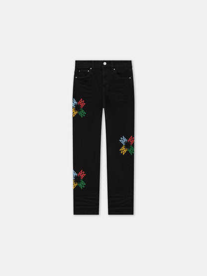 Ma Quad Scribble Jean - Black | Amiri Value