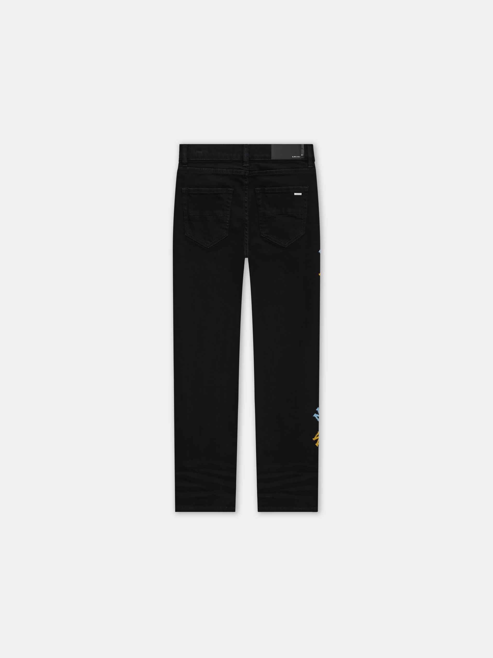 Ma Quad Scribble Jean - Black | Amiri Value