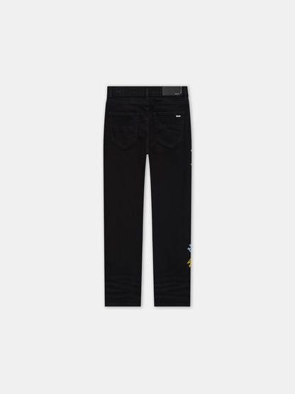 Ma Quad Scribble Jean - Black | Amiri Value