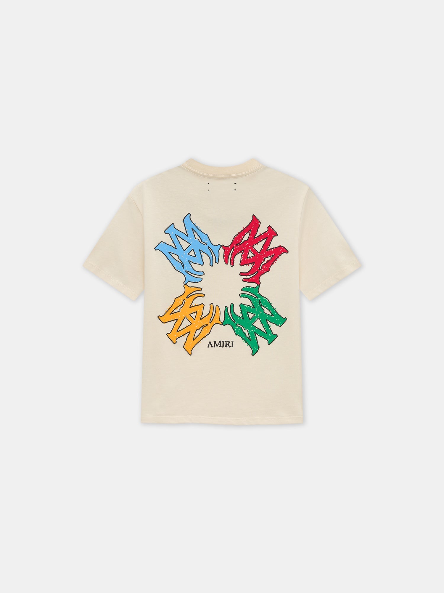 Ma Quad Scribble Tee - Alabaster | Amiri Best Seller