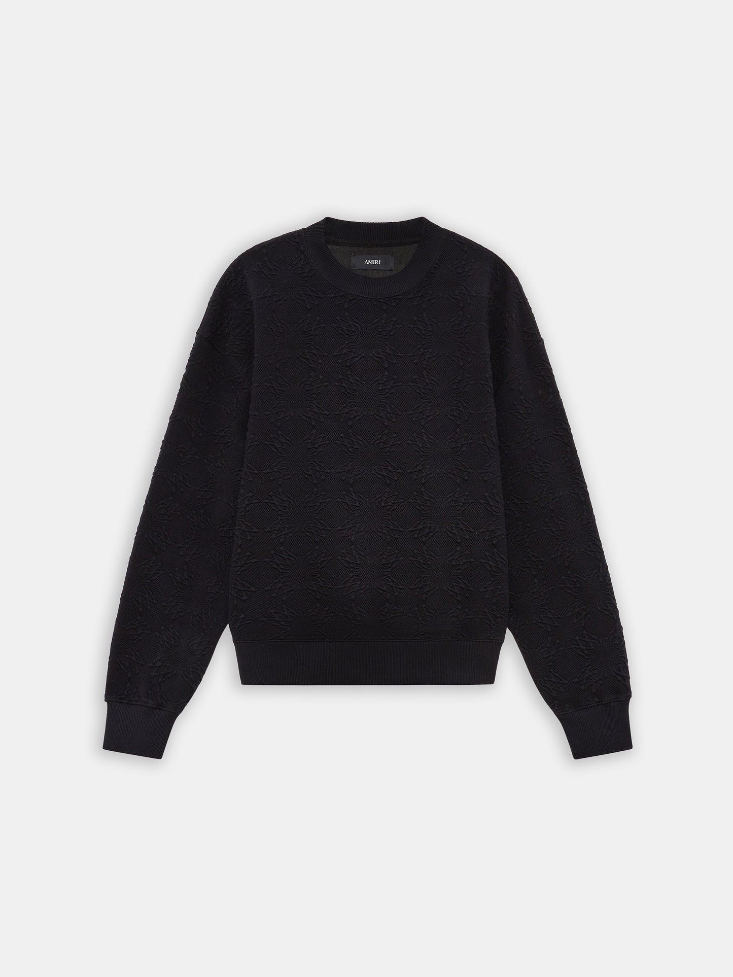 Ma Quad Oversized Crew - Black | Amiri Budget Friendly