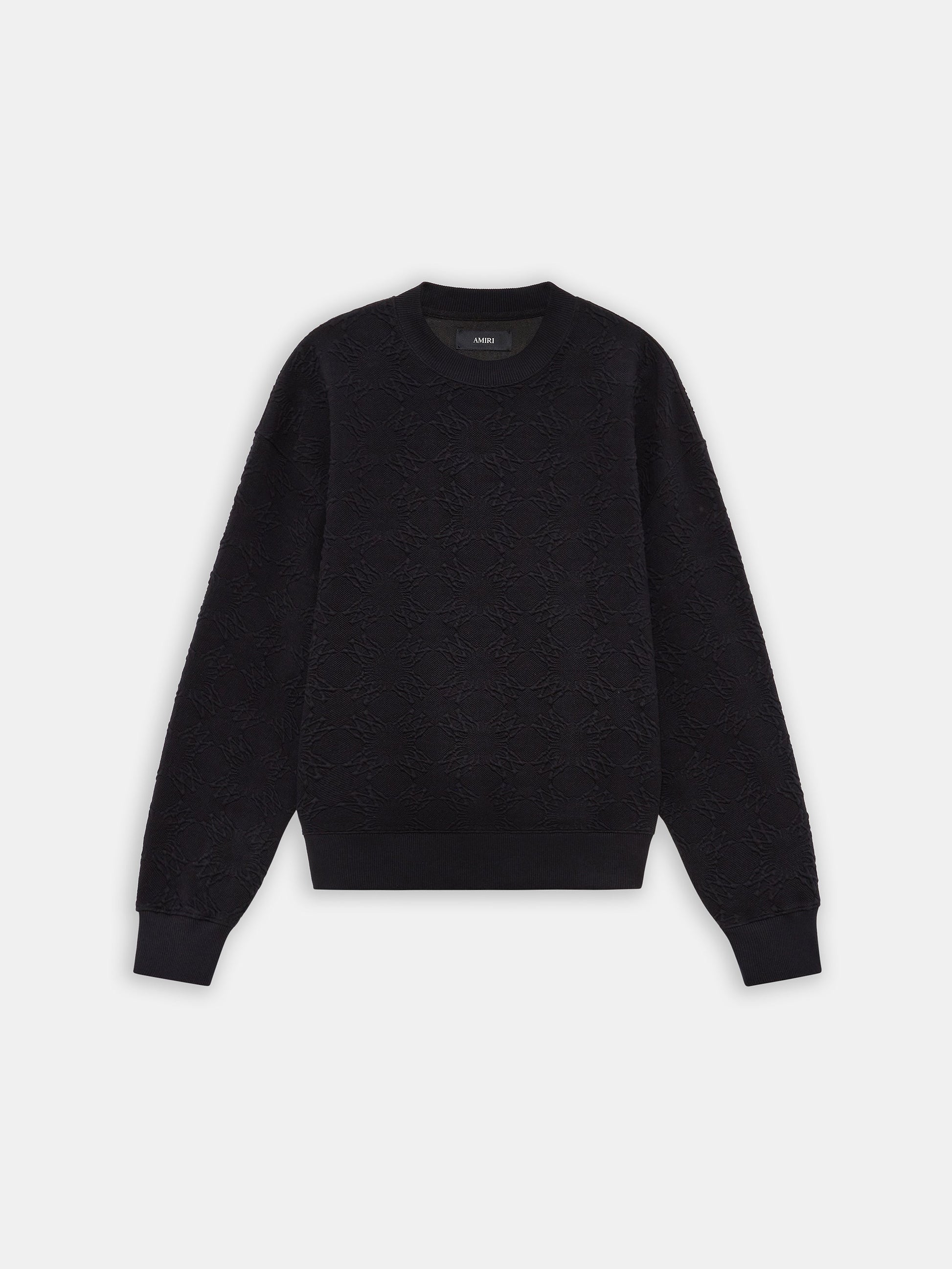 Ma Quad Oversized Crew - Black | Amiri Budget Friendly