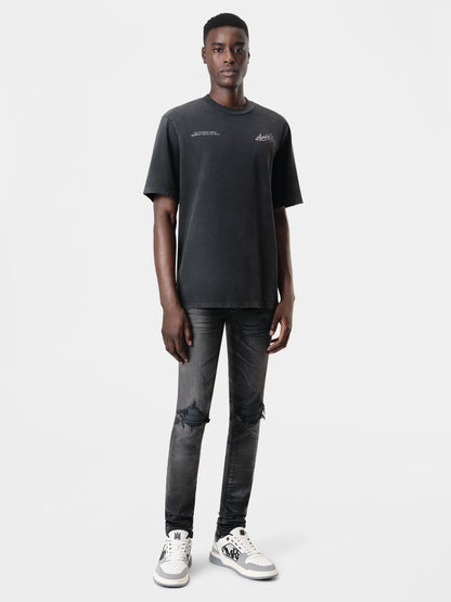 Waxed Tonal Mx1 Jean - Waxed Faded Black | Amiri Popular Choice