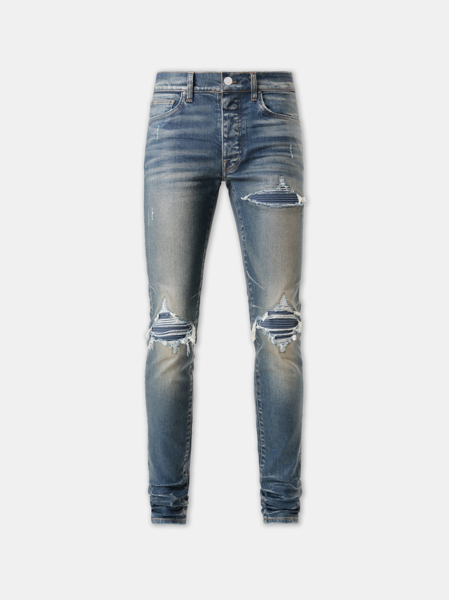 Waxed Tonal Mx1 Jean - Waxed Dark Indigo | Amiri Best Seller
