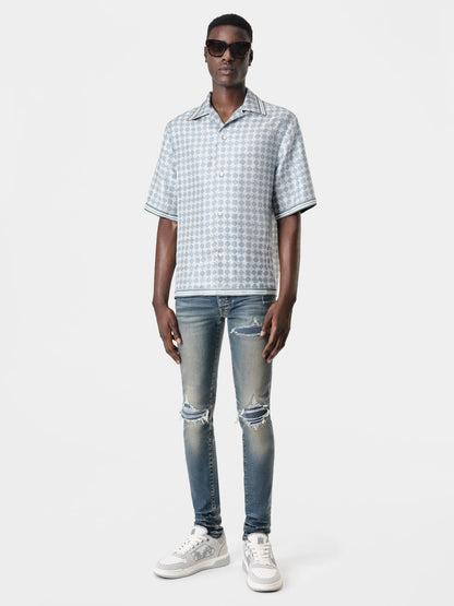 Waxed Tonal Mx1 Jean - Waxed Dark Indigo | Amiri Best Seller