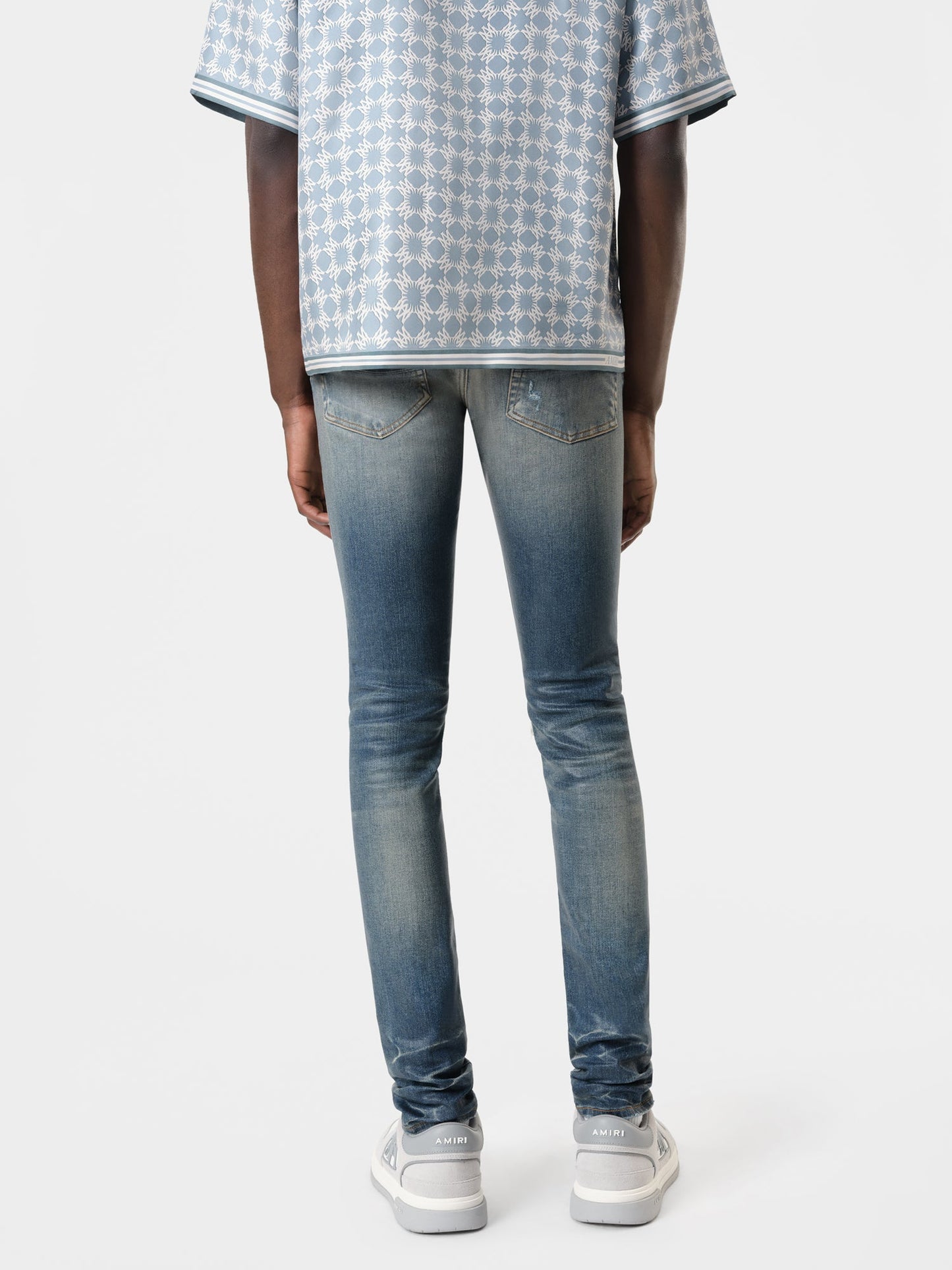 Waxed Tonal Mx1 Jean - Waxed Dark Indigo | Amiri Best Seller