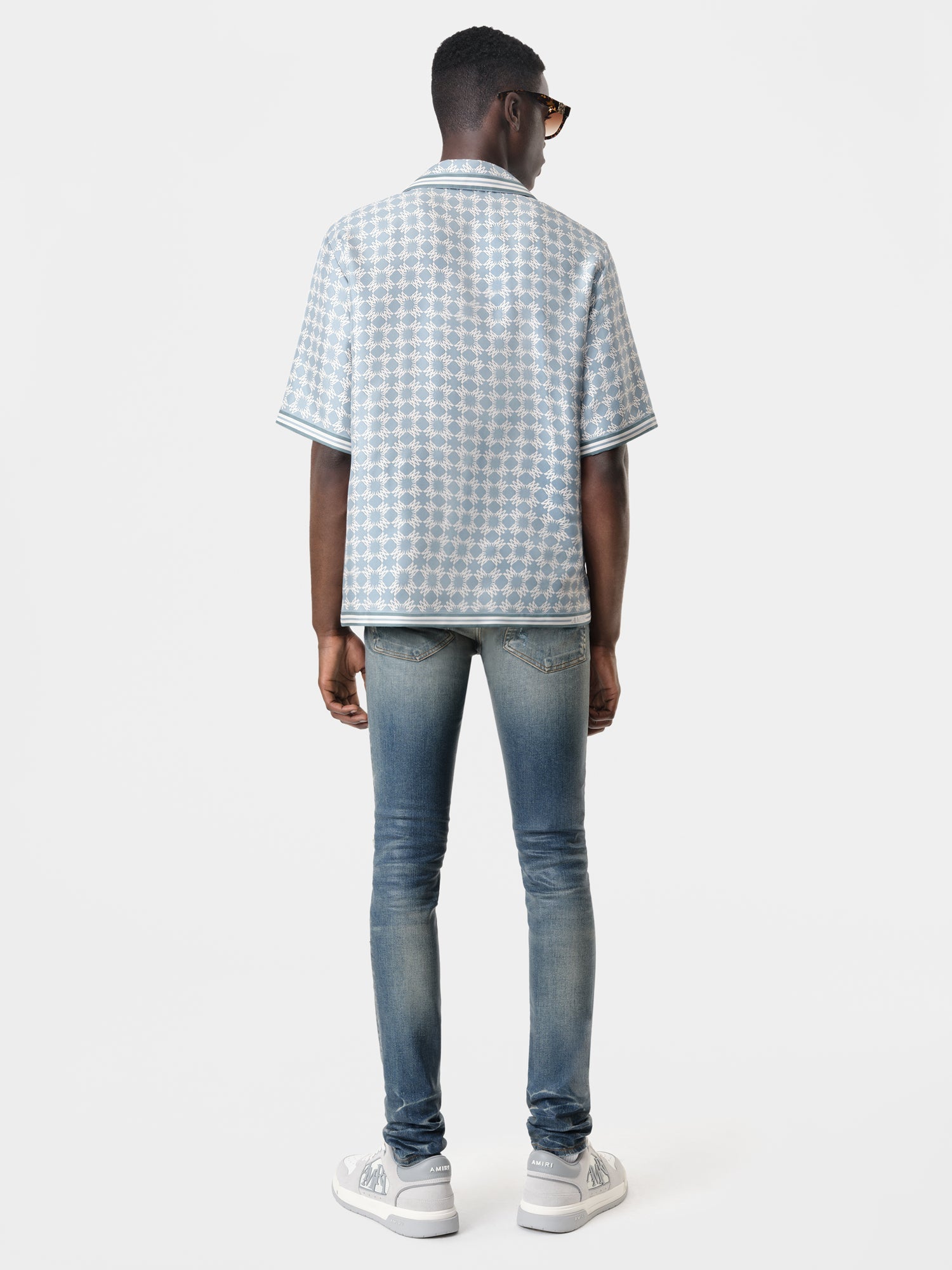 Waxed Tonal Mx1 Jean - Waxed Dark Indigo | Amiri Best Seller