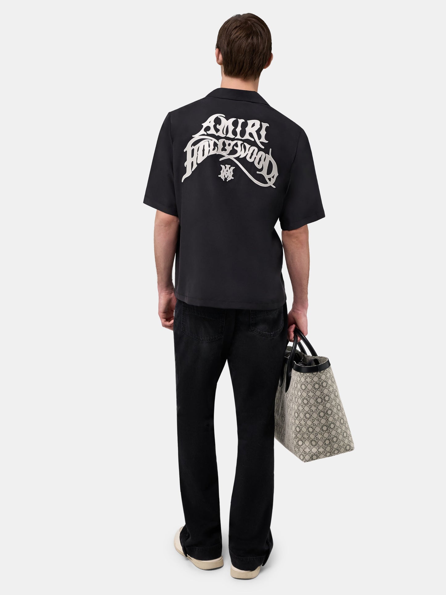 Amiri Hollywood Camp Shirt - Black | Amiri Value