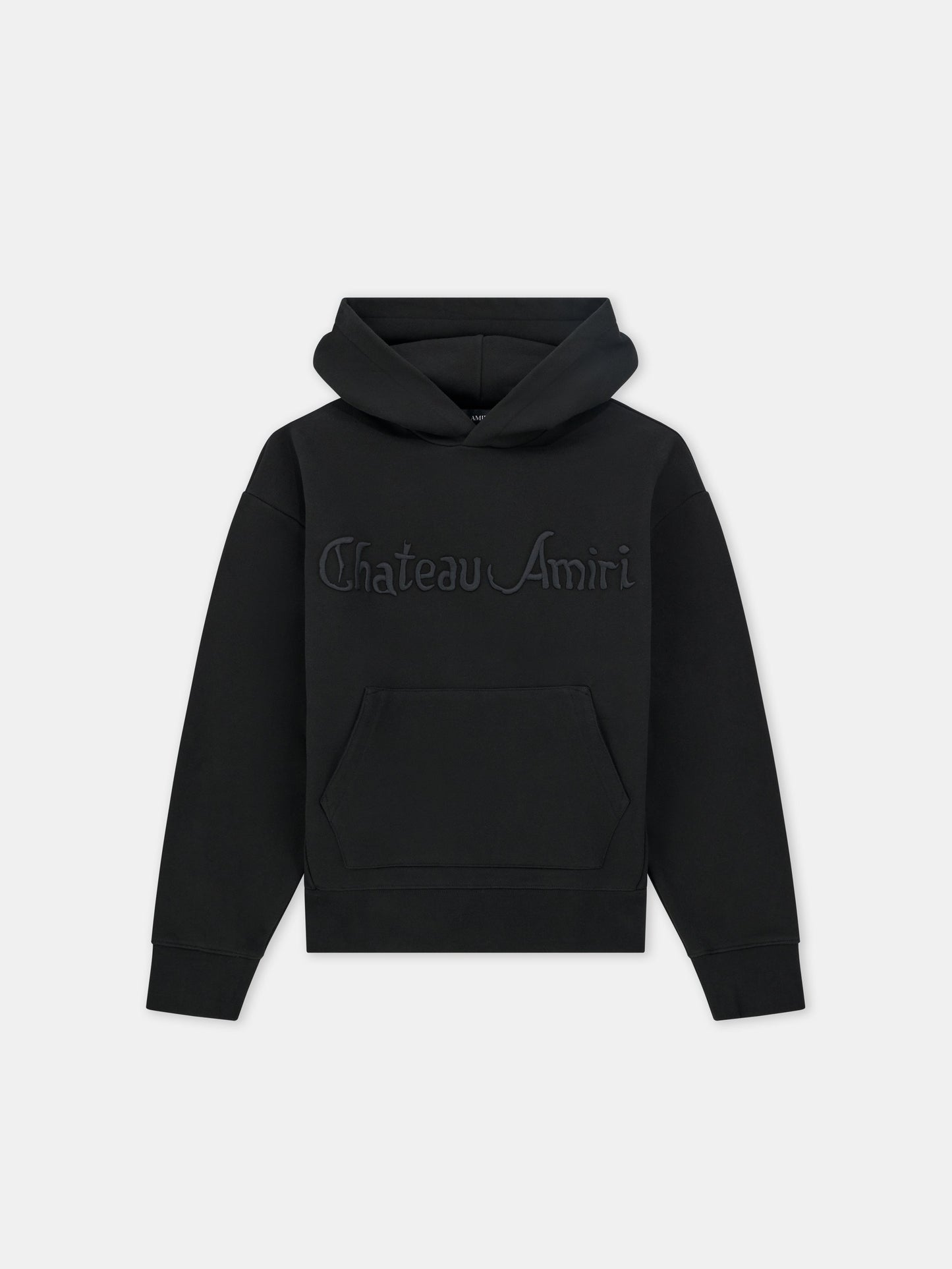 Chateau Amiri Tonal Oversized Hoodie - Black | Amiri Online