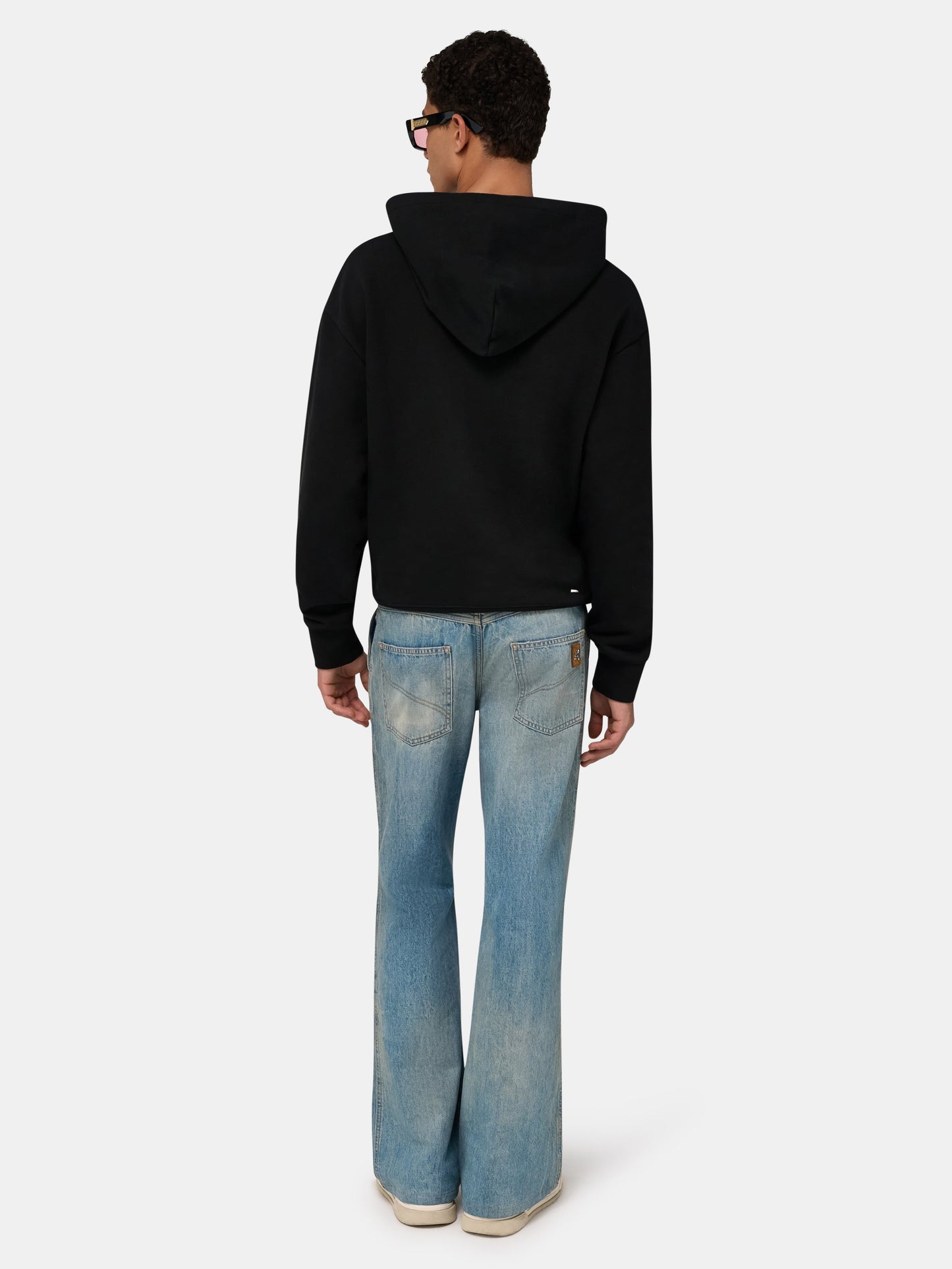 Chateau Amiri Tonal Oversized Hoodie - Black | Amiri Online