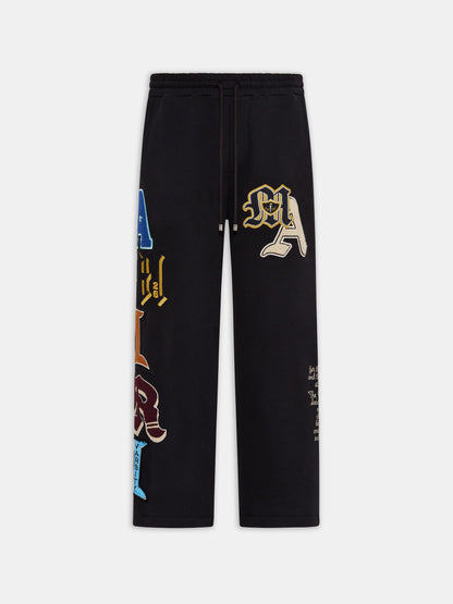 Varsity Patch Sweatpant - Black | Amiri Value