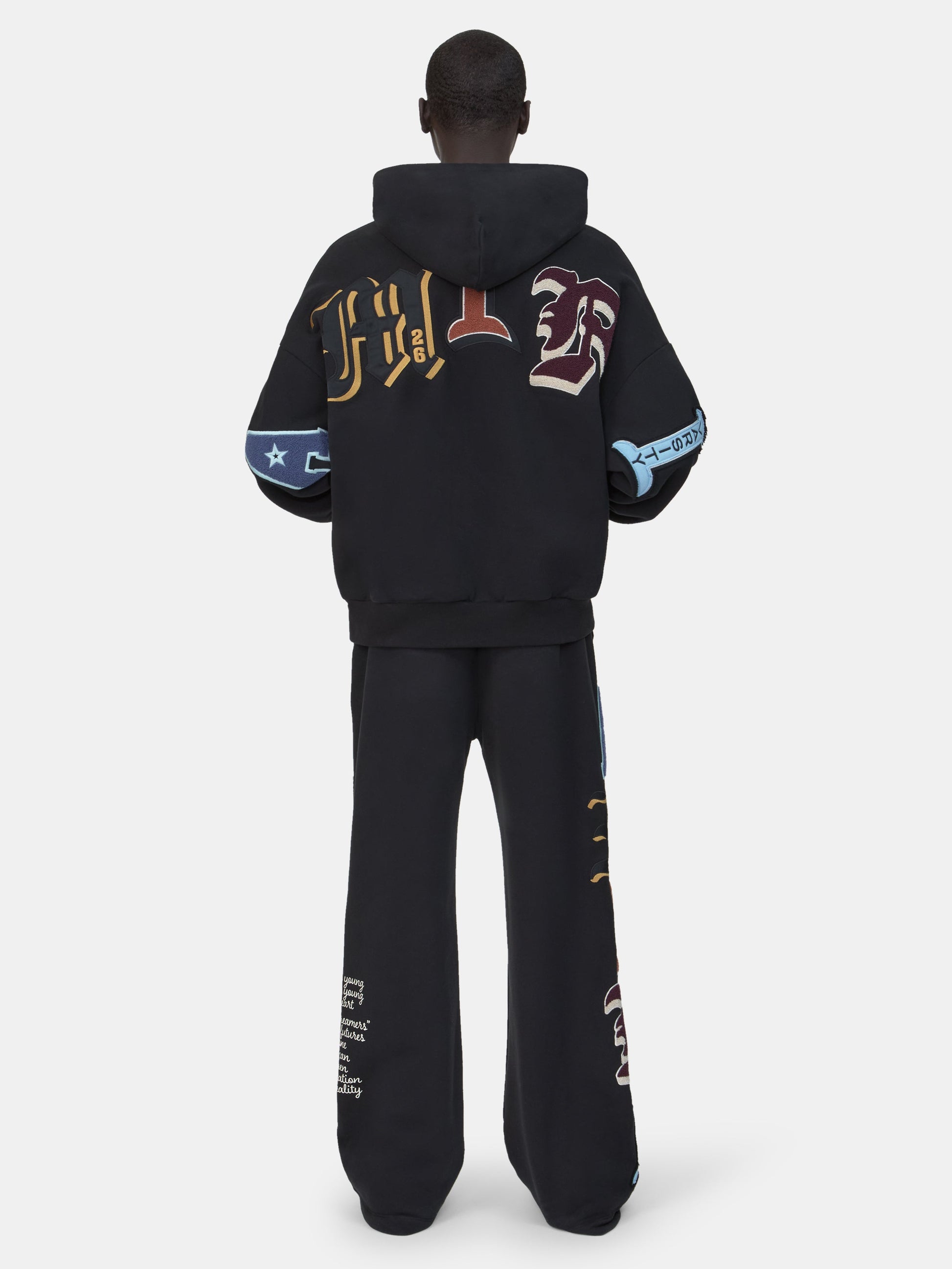 Varsity Patch Sweatpant - Black | Amiri Value