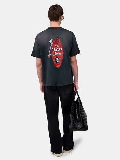 Chateau Keys Tee - Black | Amiri Budget Friendly