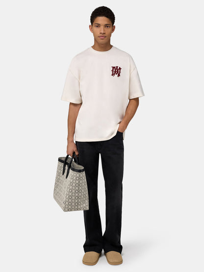 Amiri Hollywood Oversized Tee - Ivory | Amiri Great Deal