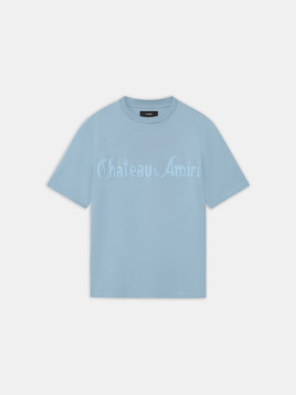 Chateau Amiri Tonal Tee - Steel | Amiri Online