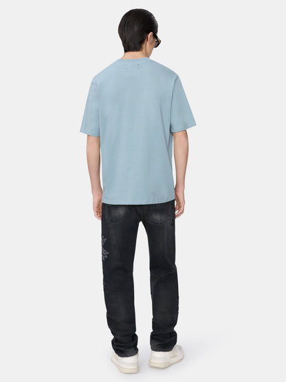 Chateau Amiri Tonal Tee - Steel | Amiri Online