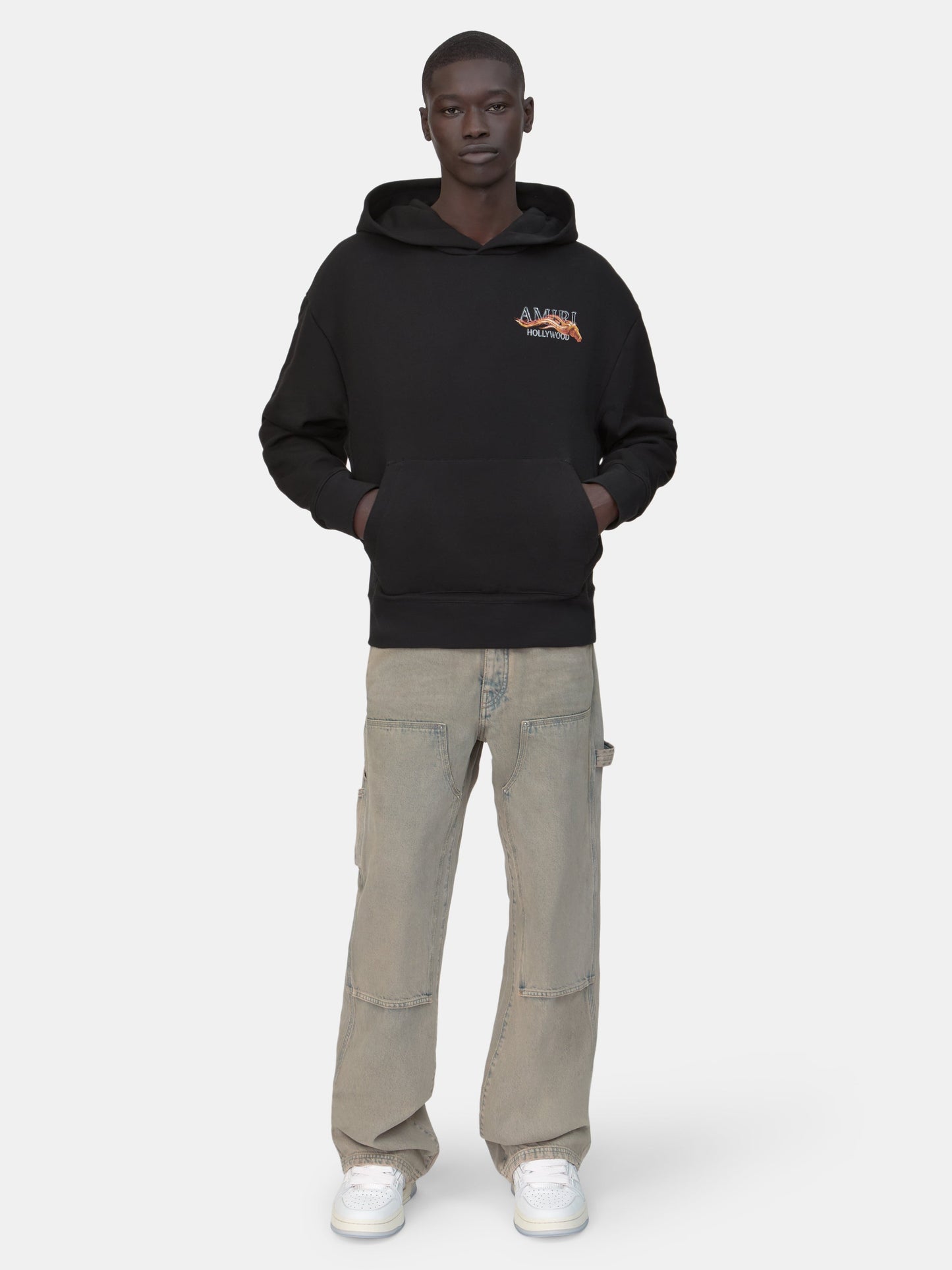 Amiri Hollywood Horse Hoodie - Black | Amiri Affordable