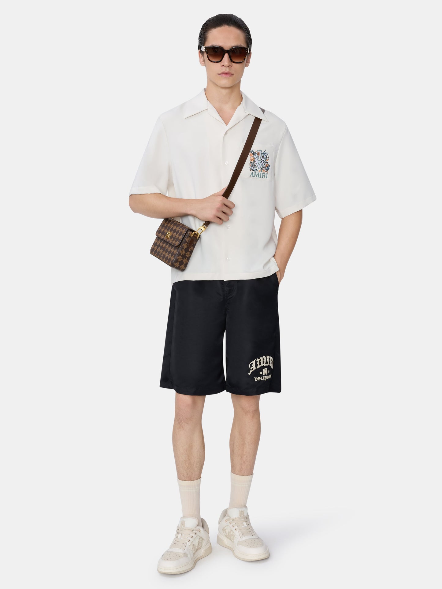 Sparrow Pocket Camp Shirt - Alabaster | Amiri Great Deal