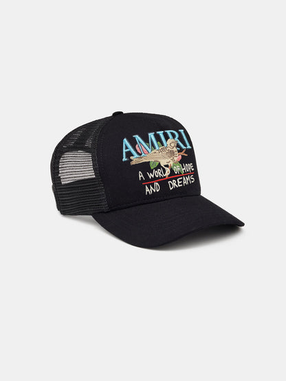 Hope And Dreams Trucker Hat - Black | Amiri Featured