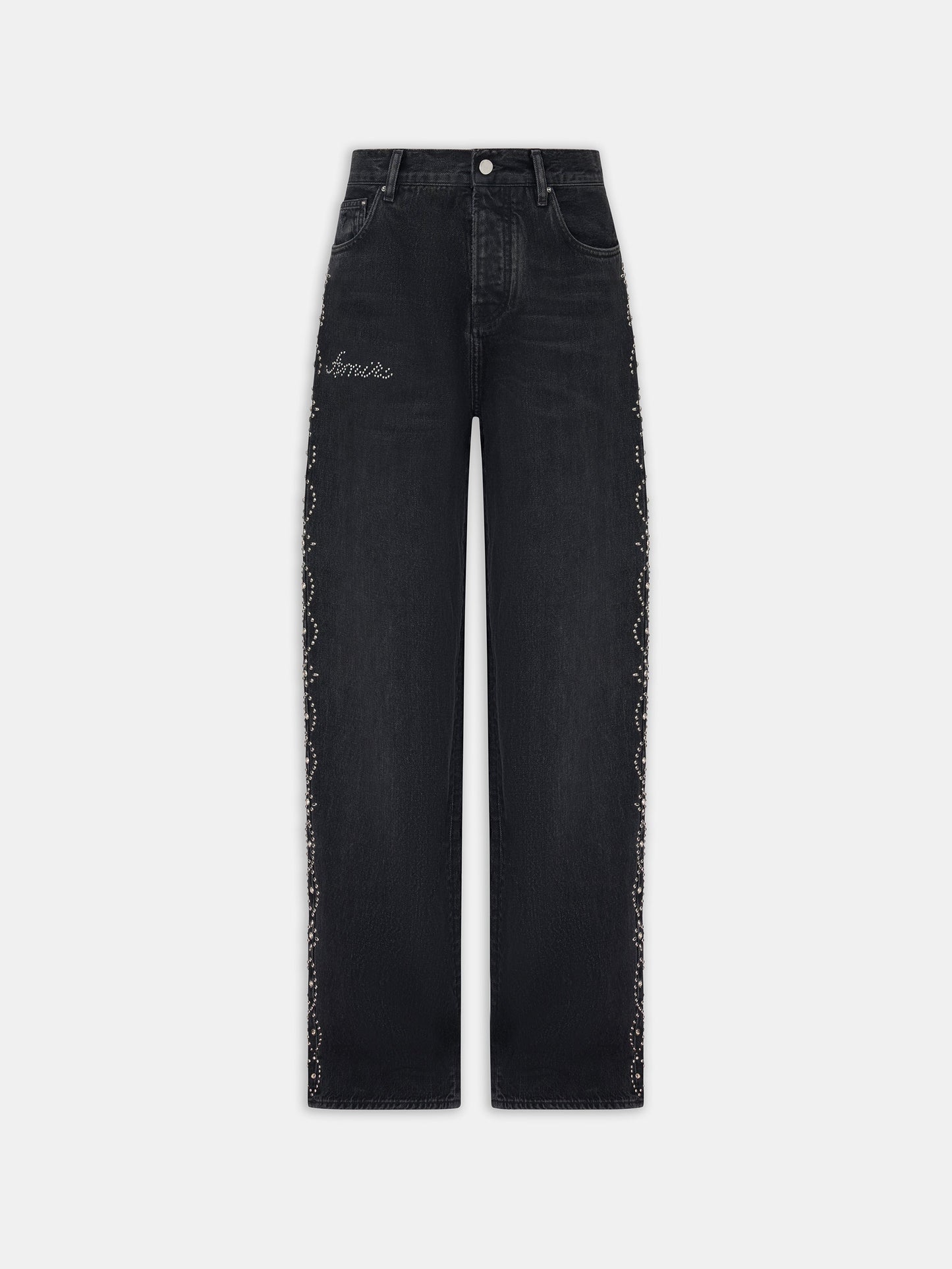 Stud Baggy Jean - Retro Black | Amiri Budget Friendly