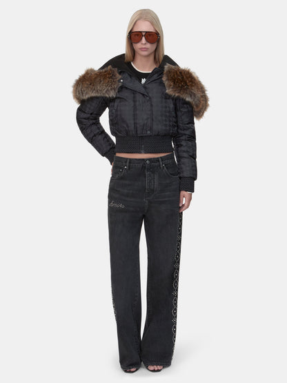 Stud Baggy Jean - Retro Black | Amiri Budget Friendly