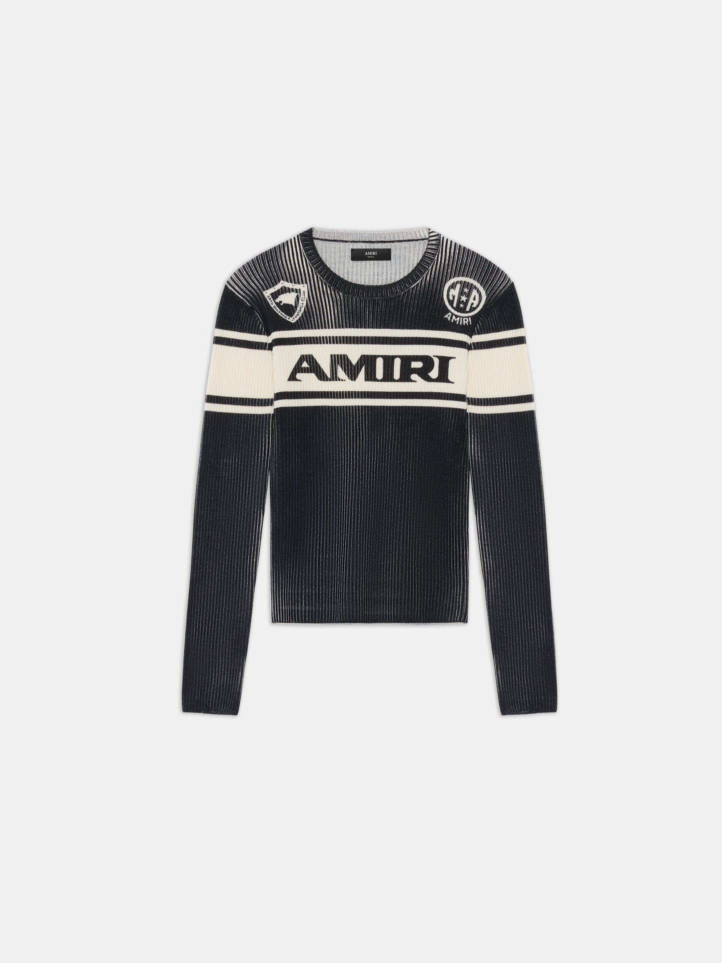 Amiri Sport Long Sleeve Tee - Black | Amiri Featured