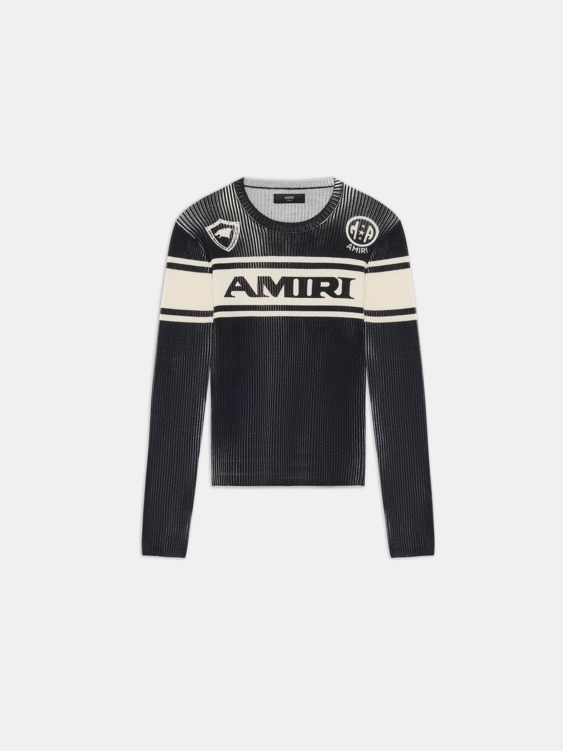 Amiri Sport Long Sleeve Tee - Black | Amiri Featured