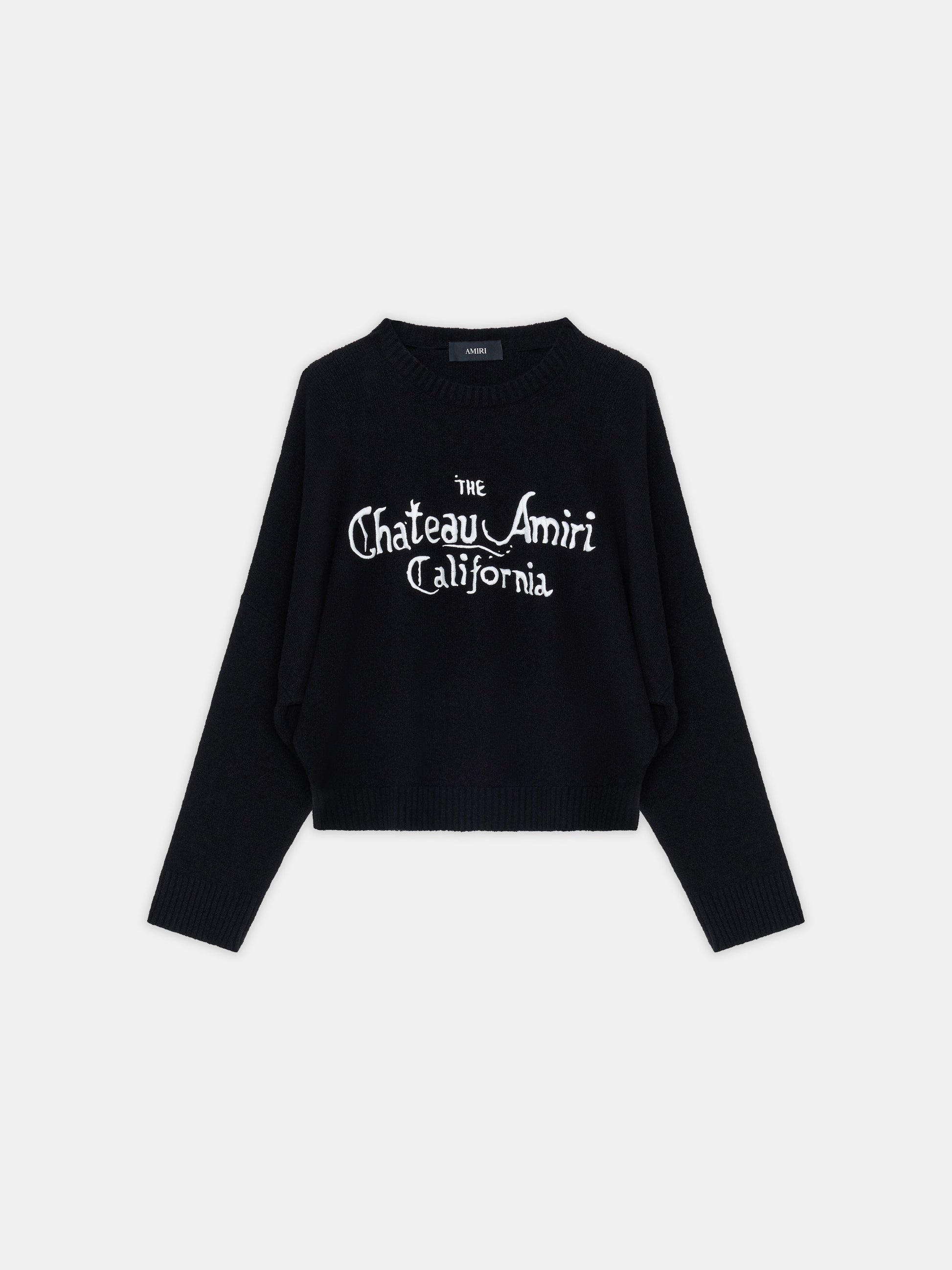 Chateau Amiri Sweater - Black | Amiri Best Seller