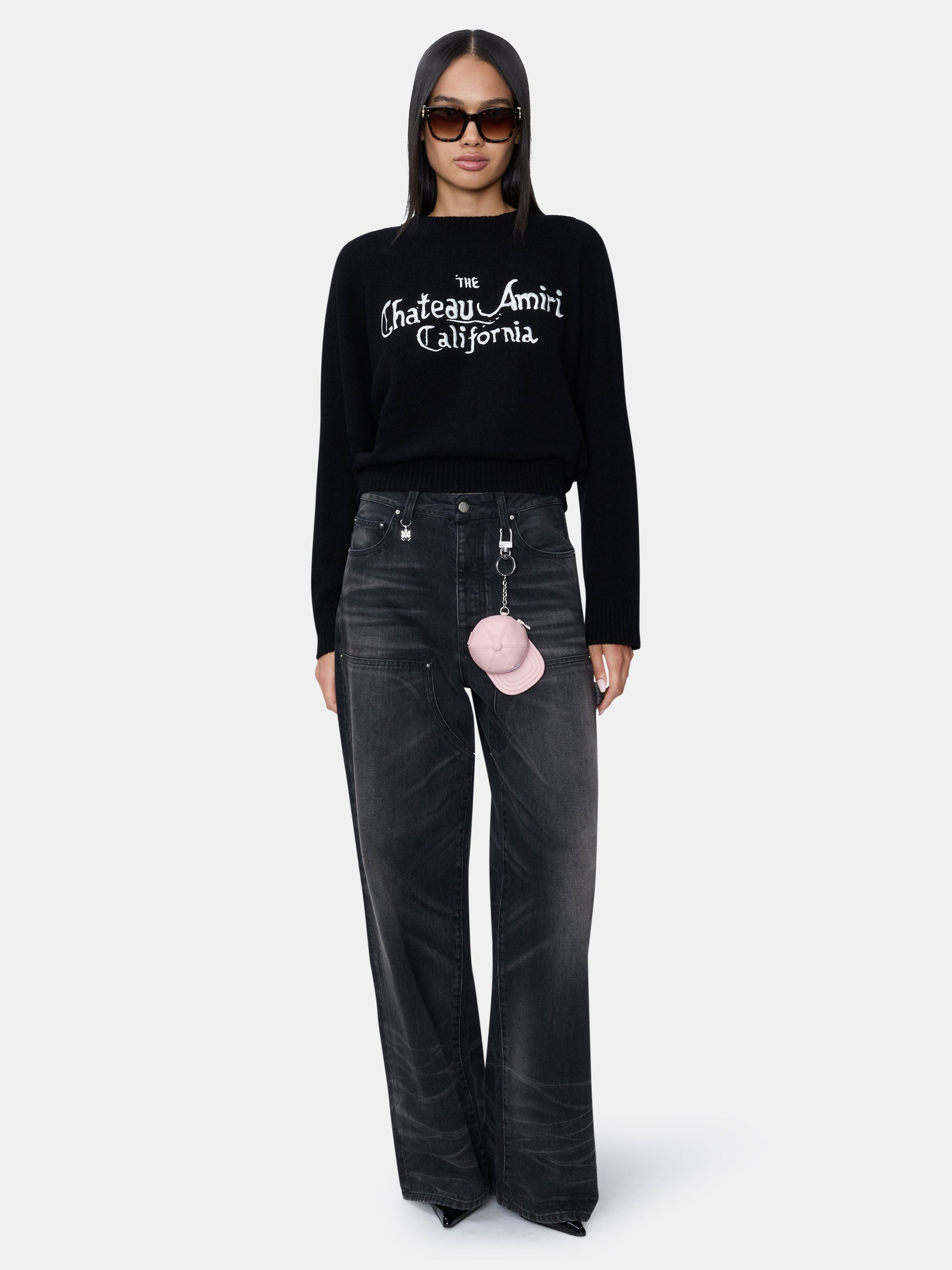 Chateau Amiri Sweater - Black | Amiri Best Seller